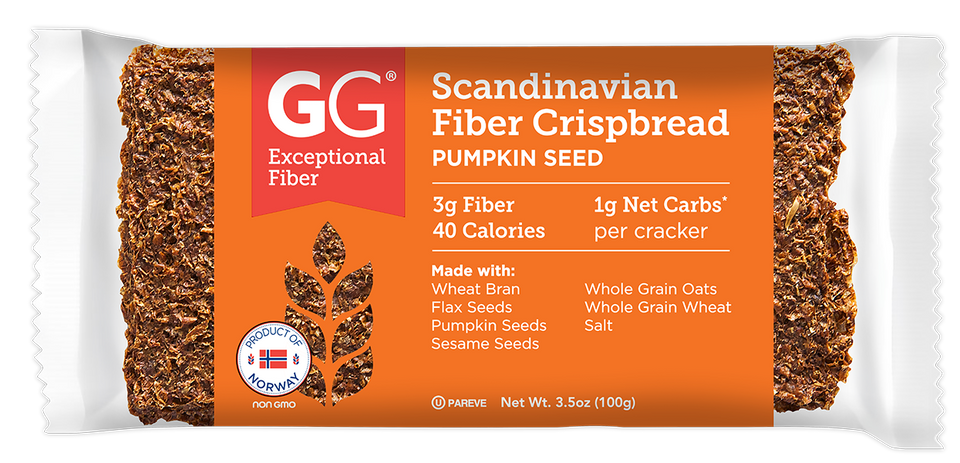 GG Scandinavian Fiber Crispbread Pumpkin Seed Thins