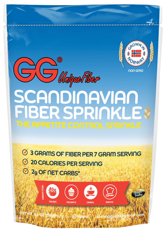 GG Scandinavian Fiber Crispbread Bran Sprinkles