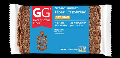 GG Scandinavian Fiber Crispbread (Pack of 8)