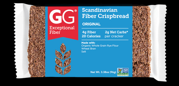 GG Scandinavian Fiber Crispbread (Pack of 8)