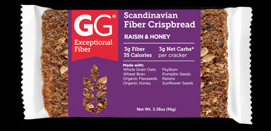 GG Scandinavian Fiber Crispbread (Pack of 8)
